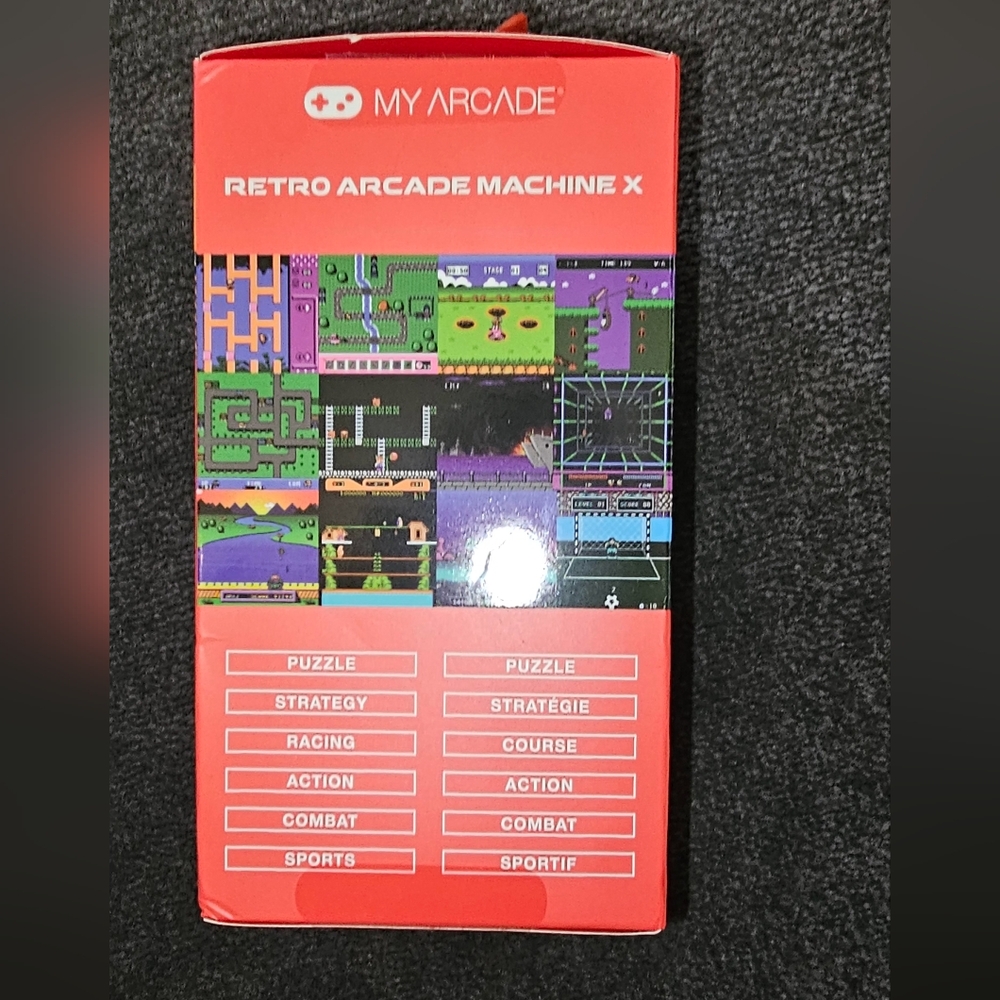 My Arcade Retro Arcade Machine X - Black Used Once! - Picture 3 of 3